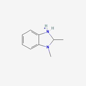 2,3-Dimethyl-2,3-dihydro-1H-benzimidazol-1-ium