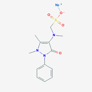 molecular formula C13H16N3NaO4S B125322 双解磷 CAS No. 68-89-3