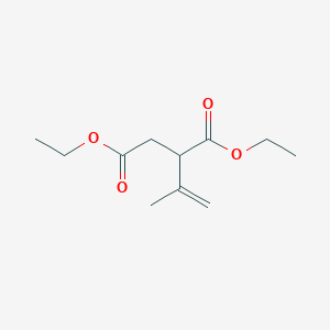 molecular formula C11H18O4 B12532271 Diethyl 2-(prop-1-en-2-yl)butanedioate CAS No. 661487-52-1