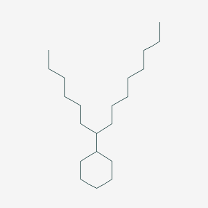 molecular formula C21H42 B12532279 (Pentadecan-7-yl)cyclohexane CAS No. 668998-09-2