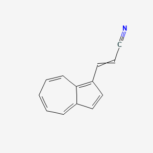 3-(Azulen-1-yl)prop-2-enenitrile