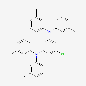 5-Chloro-N~1~,N~1~,N~3~,N~3~-tetrakis(3-methylphenyl)benzene-1,3-diamine