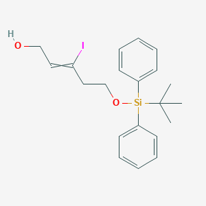 5-{[tert-Butyl(diphenyl)silyl]oxy}-3-iodopent-2-en-1-ol