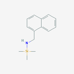 1,1,1-Trimethyl-N-[(naphthalen-1-yl)methyl]silanamine