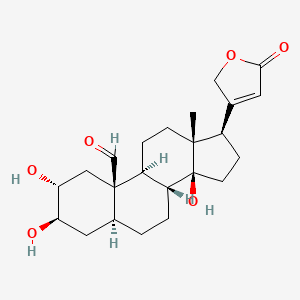 molecular formula C23H32O6 B1253233 卡洛特罗帕根宁 