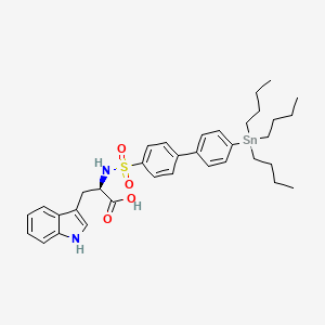 N-[4'-(Tributylstannyl)[1,1'-biphenyl]-4-sulfonyl]-D-tryptophan