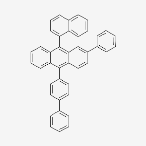 10-([1,1'-Biphenyl]-4-yl)-9-(naphthalen-1-yl)-2-phenylanthracene