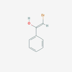 molecular formula C8H7BrO B12532356 (Z)-2-Bromo-1-phenylethen-1-ol CAS No. 780706-50-5