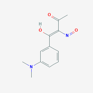 1-[3-(Dimethylamino)phenyl]-2-(hydroxyimino)butane-1,3-dione