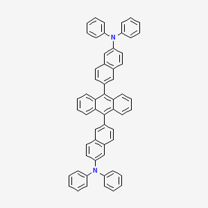 6,6'-(Anthracene-9,10-diyl)bis(N,N-diphenylnaphthalen-2-amine)