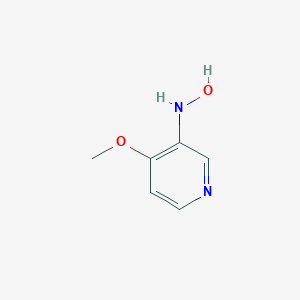 B125325 N-(4-methoxypyridin-3-yl)hydroxylamine CAS No. 151068-23-4