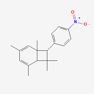 1,3,5,7,7-Pentamethyl-8-(4-nitrophenyl)bicyclo[4.2.0]octa-2,4-diene