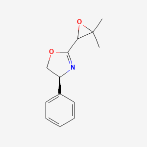 (4S)-2-(3,3-dimethyloxiran-2-yl)-4-phenyl-4,5-dihydro-1,3-oxazole