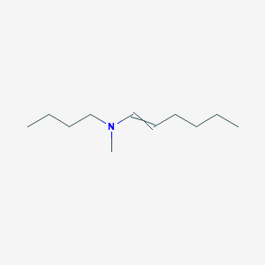 molecular formula C11H23N B12532539 N-Butyl-N-methylhex-1-en-1-amine CAS No. 651718-38-6