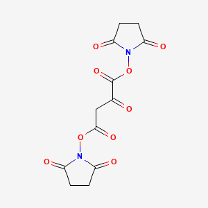 1,1'-[(1,2,4-Trioxobutane-1,4-diyl)bis(oxy)]di(pyrrolidine-2,5-dione)