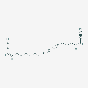 molecular formula C21H24 B1253257 Callytetrayne 