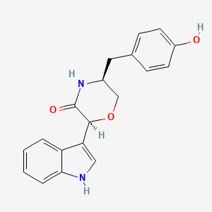 molecular formula C19H18N2O3 B1253258 Oxazinin 3 