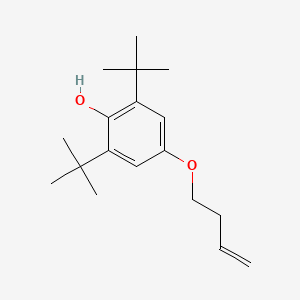 4-[(But-3-en-1-yl)oxy]-2,6-di-tert-butylphenol