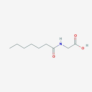 molecular formula C9H17NO3 B125330 N-Heptanoylglycine CAS No. 23783-23-5