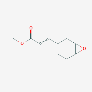 Methyl 3-(7-oxabicyclo[4.1.0]hept-3-en-3-yl)prop-2-enoate