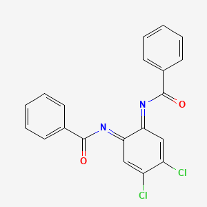 Benzamide, N,N'-(4,5-dichloro-3,5-cyclohexadiene-1,2-diylidene)bis-