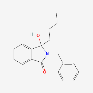 2-Benzyl-3-butyl-3-hydroxy-2,3-dihydro-1H-isoindol-1-one