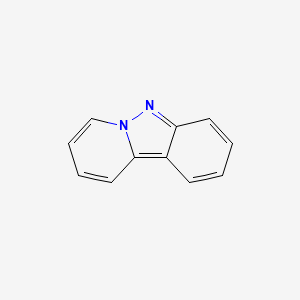 molecular formula C11H8N2 B1253319 Pyrido[1,2-b]indazole 