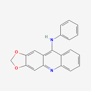 N-Phenyl-2H-[1,3]dioxolo[4,5-B]acridin-10-amine