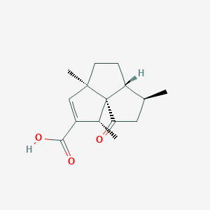 molecular formula C15H20O3 B1253327 Lfksrwrszvclfj-cpwyhzlmsa- 