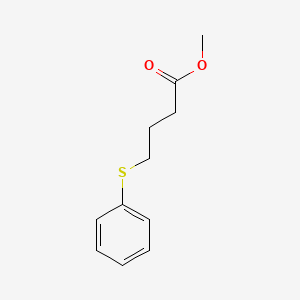 molecular formula C11H14O2S B1253332 Methyl 4-(phenylsulfanyl)butanoate CAS No. 29193-71-3