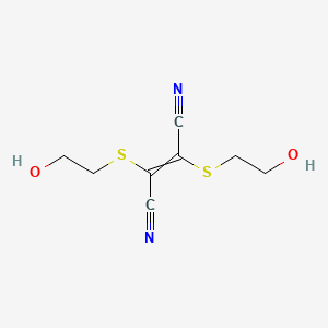 2,3-Bis[(2-hydroxyethyl)sulfanyl]but-2-enedinitrile