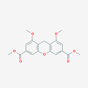 dimethyl 1,8-dimethoxy-9H-xanthene-3,6-dicarboxylate