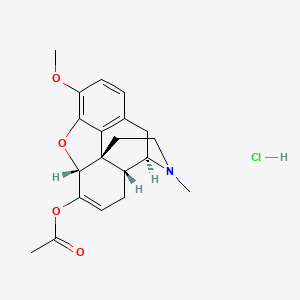 B1253362 Thebacon hydrochloride CAS No. 20236-82-2