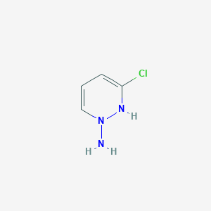 B12533745 3-Chloropyridazin-1(2H)-amine CAS No. 843642-72-8