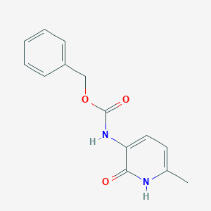 B125340 3-Benzyloxycarbonylamino-6-methyl-2-pyridone CAS No. 147269-61-2