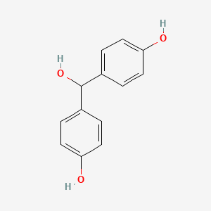 molecular formula C13H12O3 B1253400 Bis(4-hydroxyphenyl)methanol 