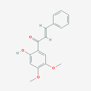 molecular formula C17H16O4 B1253414 2'-Hydroxy-4',5'-dimethoxychalcone 