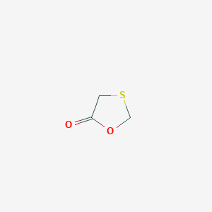molecular formula C3H4O2S B1253419 1,3-Oxathiolan-5-one CAS No. 4385-46-0