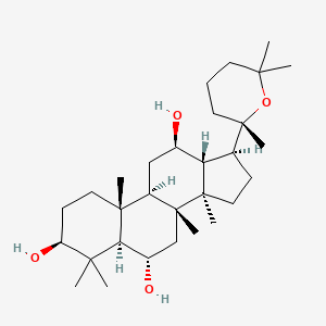 molecular formula C30H52O4 B1253431 (20S)-Panaxatriol 