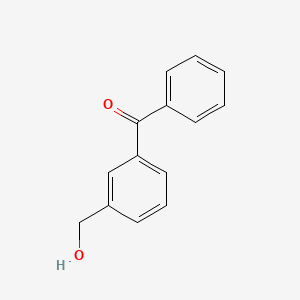 molecular formula C14H12O2 B1253434 [3-(Hydroxymethyl)phenyl](phenyl)methanone CAS No. 56338-25-1