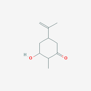 3-Hydroxy-2-methyl-5-(prop-1-en-2-yl)cyclohexanone