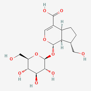 molecular formula C16H24O10 B1253441 阿多克索糖苷酸 CAS No. 84375-46-2