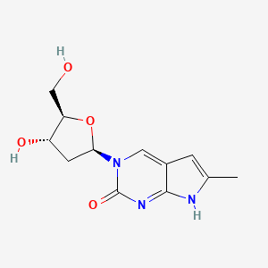 molecular formula C12H15N3O4 B1253453 N-Pyrrolo-2'-deoxycytidine CAS No. 382137-74-8