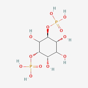 molecular formula C6H14O12P2 B1253463 Myo-inositol (2,4) bisphosphate CAS No. 27216-57-5