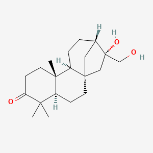 molecular formula C20H32O3 B1253467 呼叫萜酮 