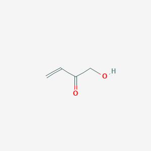 molecular formula C4H6O2 B1253473 1-Hydroxybut-3-en-2-one CAS No. 52642-66-7