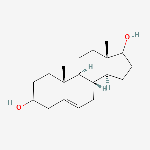 molecular formula C19H30O2 B1253480 Androst-5-ene-3,17-diol 