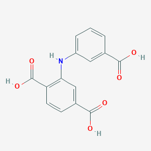 2-(3-Carboxyanilino)terephthalic acid