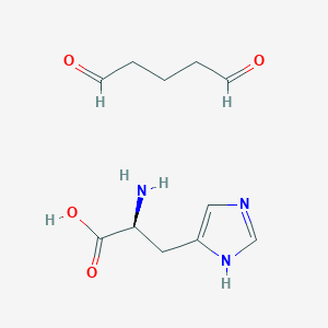 L-Histidine--pentanedial (1/1)