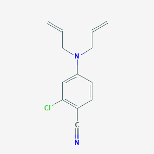 Benzonitrile, 2-chloro-4-(di-2-propenylamino)-